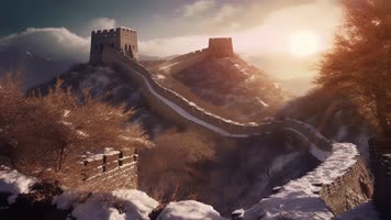 4k万里长城大合集