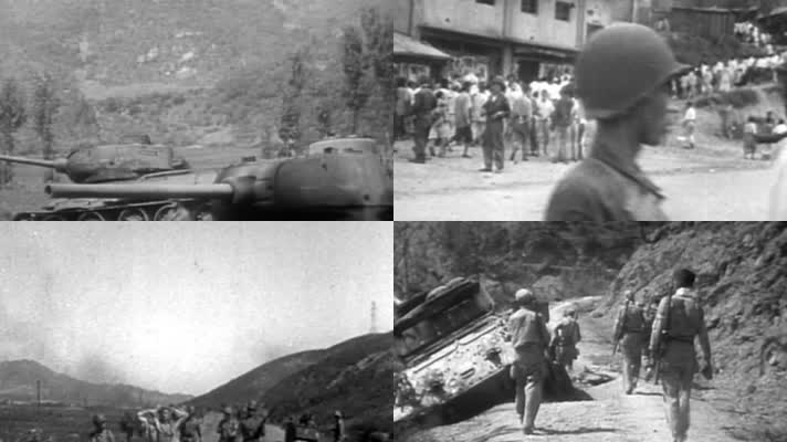 50年代 被俘的朝鲜人民军