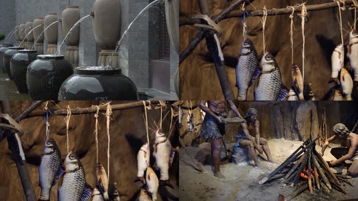 建水紫陶博物馆原始人远古时代古人