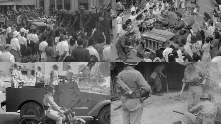1946年 法国远征军进驻越南 