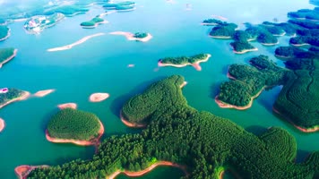 云海高山河流风光