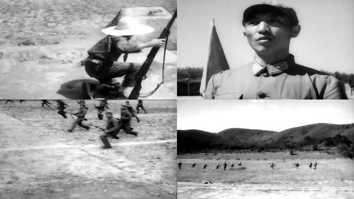 60年代中国军营大练兵老视频9
