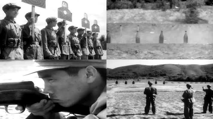 60年代中国军营大练兵老视频6