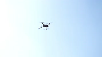 大疆无人机 御3 无人机操作 起飞 螺旋桨 四