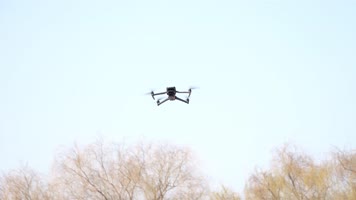 大疆无人机 御3 无人机操作 起飞 螺旋桨 四