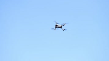 大疆无人机 御3 无人机操作 起飞 螺旋桨 四