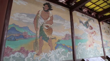 德清县 下渚湖 防风壁画