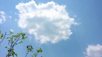 4K唯美蓝天白云