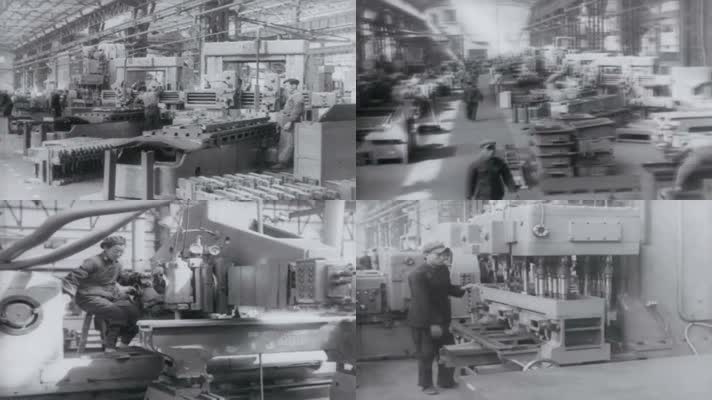 50年代的工业技术影像