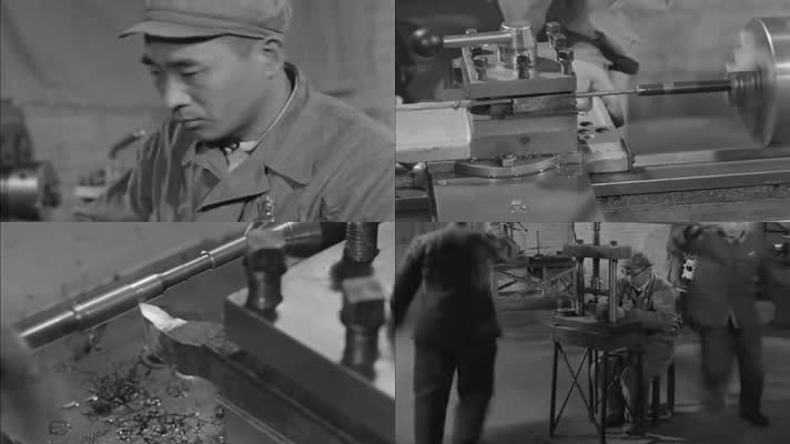 60年代的兵工厂改造老旧武器试验影像3
