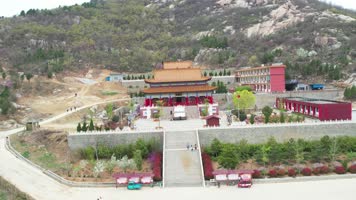 寺庙 宗教 佛教 文化 历史 古建筑 邹城鸿山