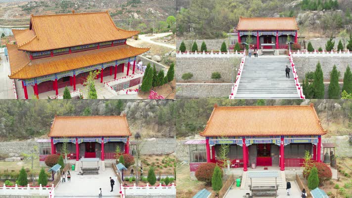 寺庙 宗教 佛教 文化 历史 古建筑 邹城鸿山