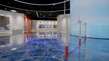 「有版权」原创海上风力发电模型合集4K