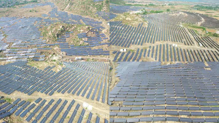 光伏 太阳能 太阳能发电场 新能源 清洁能源