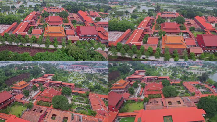 航拍漳州南山寺合集
