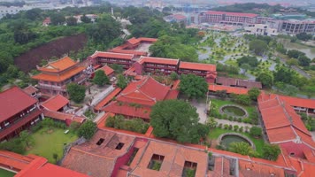 航拍漳州南山寺合集