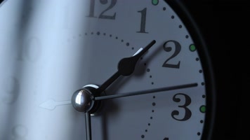 时钟转动时间流逝