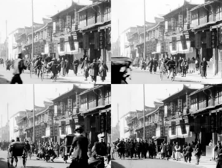 1901上海南京路历史视频资料