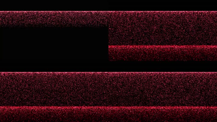 4K红色粒子瀑布下落视频