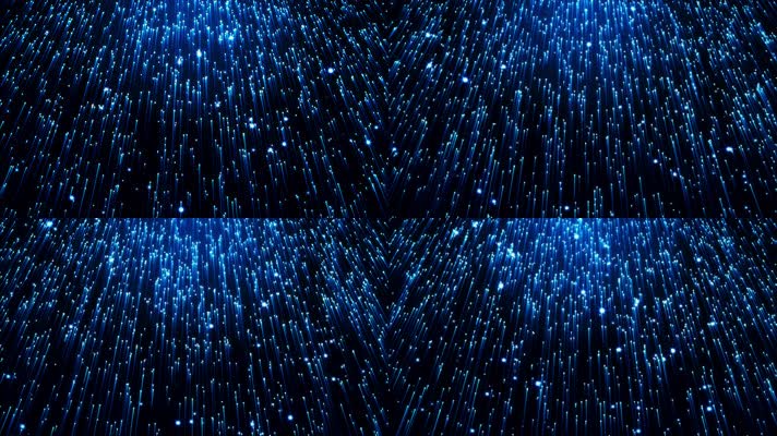 炫酷满天星冲天星光闪闪（4K）