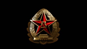 三军统一帽徽alpha透明通道