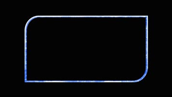 4K蓝色星光照片框循环通道视频8款_1