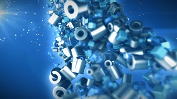 E3D金属元素汇聚LOGO