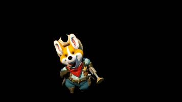 3D牛仔小狗动画(带透明通道) 3D牛仔小狗动画(带透明通道)