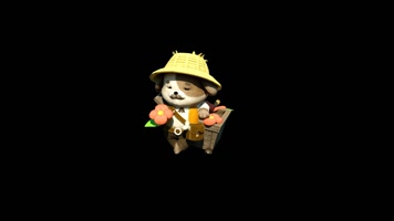 3D卡通小狗角色动画(带透明通道) 3D卡通小狗角色动画(带透明通道)