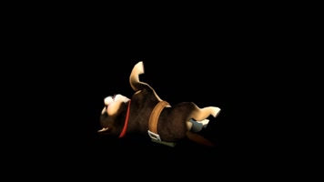 3D卡通小狗动画(带透明通道) 3D卡通小狗动画(带透明通道)