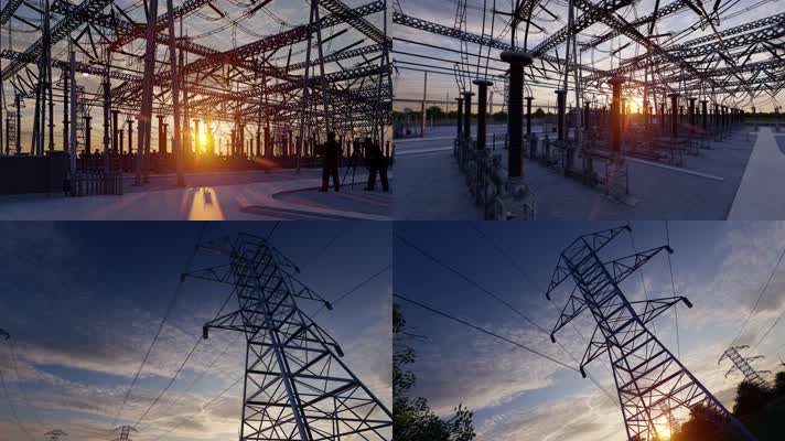 国家电网电力塔电网