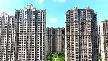 城市发展航拍住宅 城市发展航拍住宅