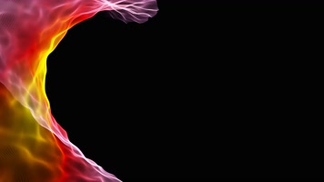 唯美粒子流动边框