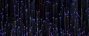 4K唯美的粒子上升背景-无缝循环