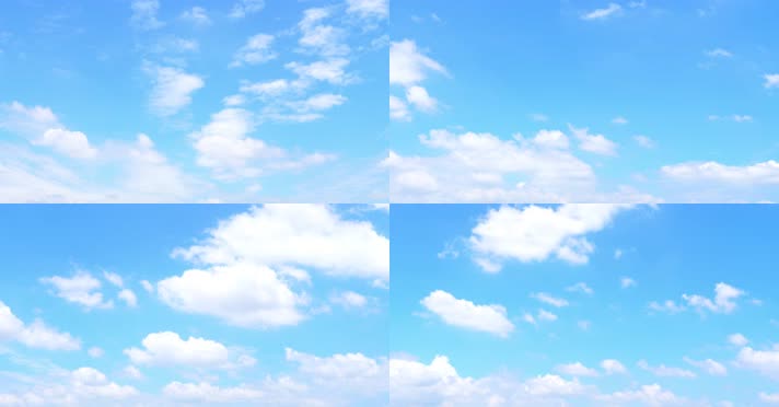 蓝天白云 天空 浪漫的白云 蓝天 云朵 云 云