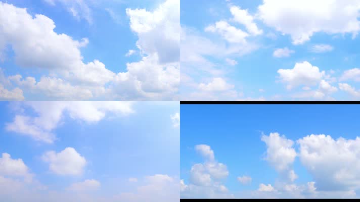 蓝天白云 天空 浪漫的白云 蓝天 云朵 云 