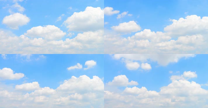 蓝天白云 天空 浪漫的白云 蓝天 云朵 云 云