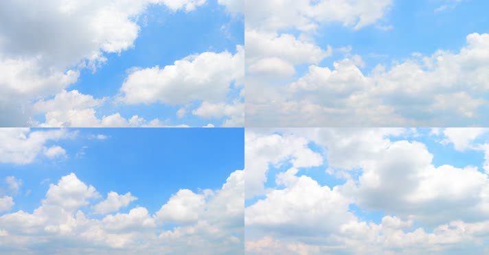 蓝天白云 天空 浪漫的白云 蓝天 云朵 云 云