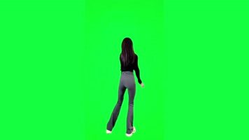 4k绿幕美女跳舞舞蹈高清视频