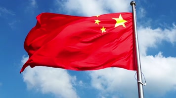 国庆红旗飘扬视频