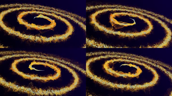 抽象线条光圈扩散