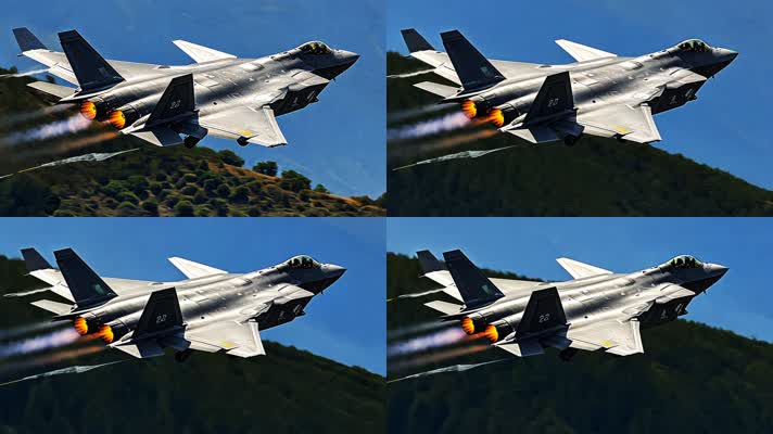 歼-20军用战斗机歼击机