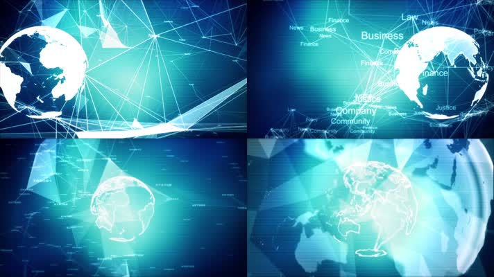 商务数字科技地球