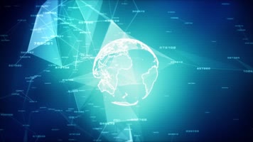 商务数字科技地球