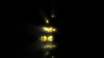 4组光影logo文字发光隐现动态演绎