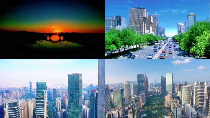 4K广州深圳宣传片合集