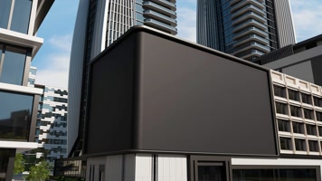 户外广告边框抠像遮罩04