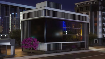 户外广告边框抠像遮罩01