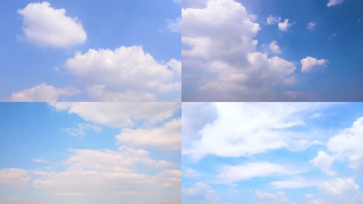 云 白云 云朵 天空延时 天空云朵 云朵延时 蓝天白云
