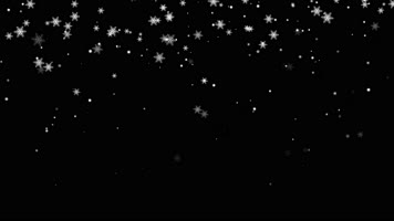 雪花1_1圣诞节雪花粒子背景